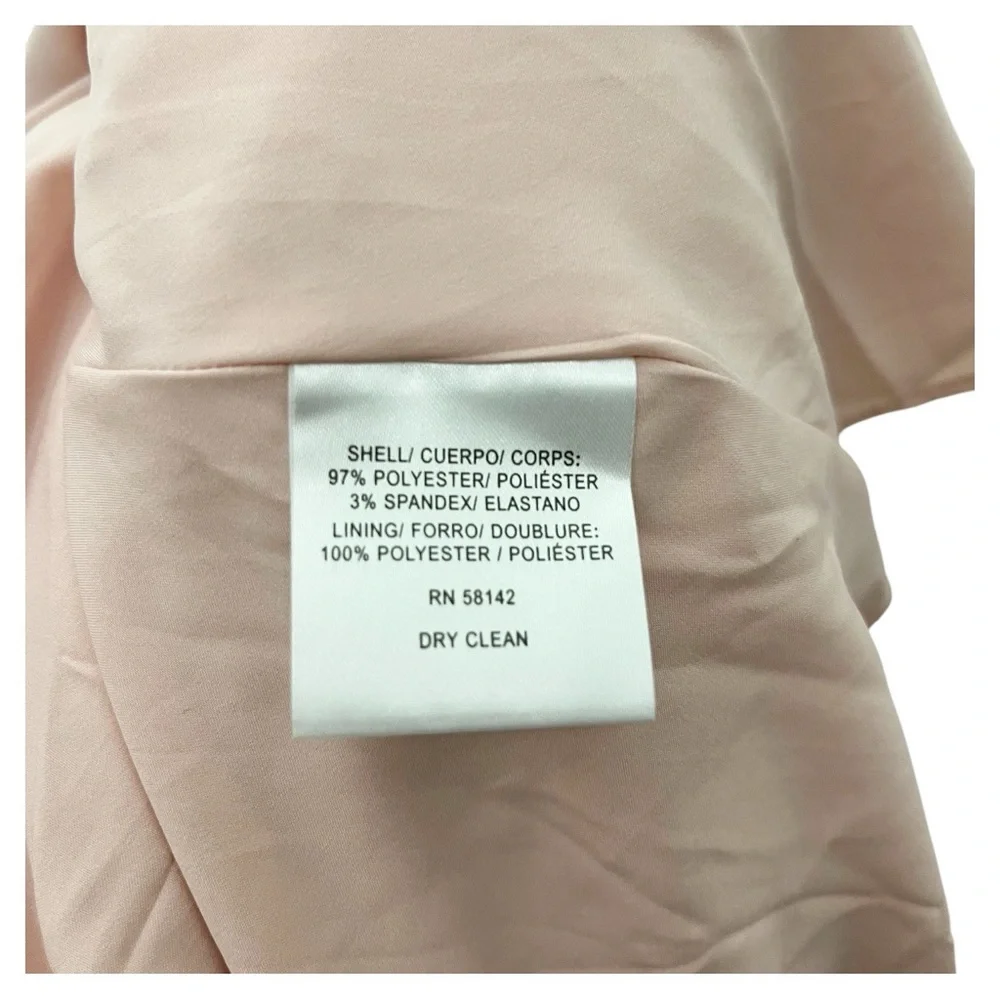 Gal Meets Glam Edith Midi Dress Pink Fit & Flare Short Sleeve Size‎ 10 - Picture 9 of 10